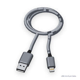 Nikashi USB-A to 8-pin Braided Charging Cable (NK-CAL)