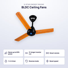 Nikashi BLDC Ceiling Fans Nova (NK-BF1200NV)