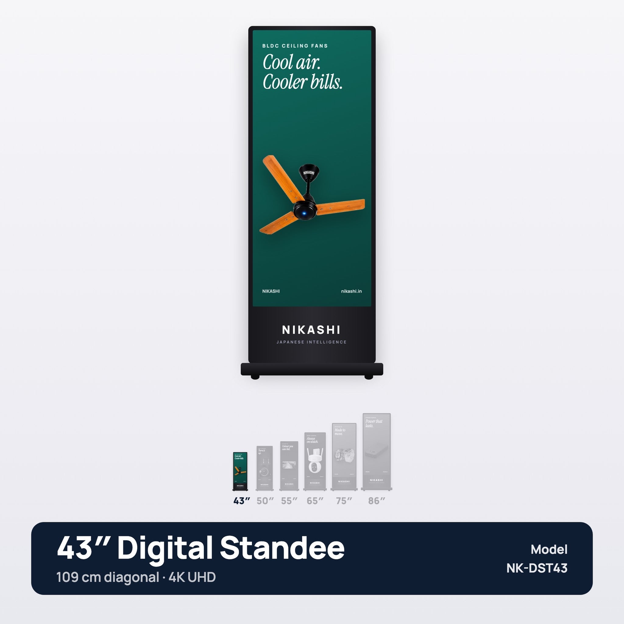 Nikashi Digital Standee 43 inch