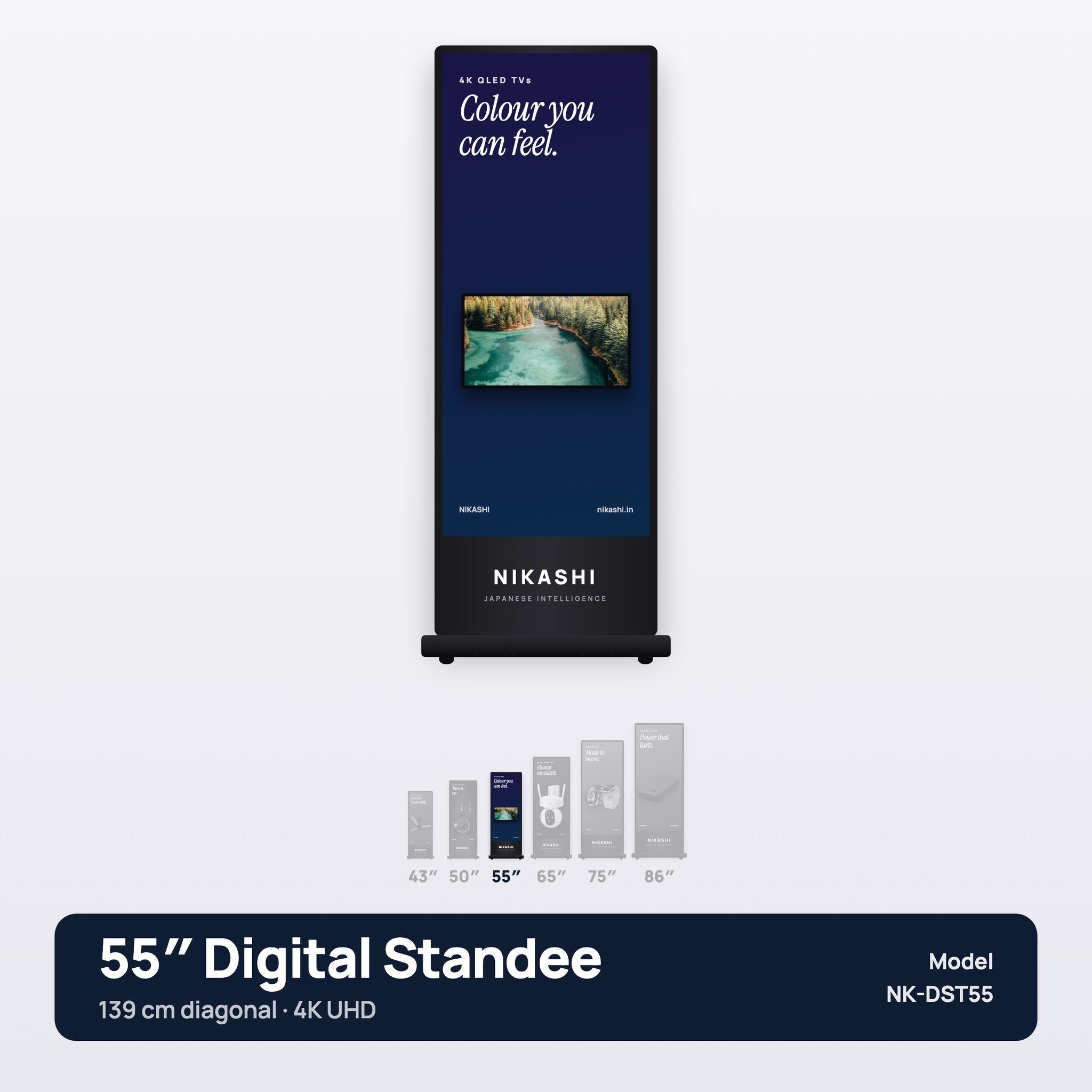 Nikashi Digital Standee 55 inch