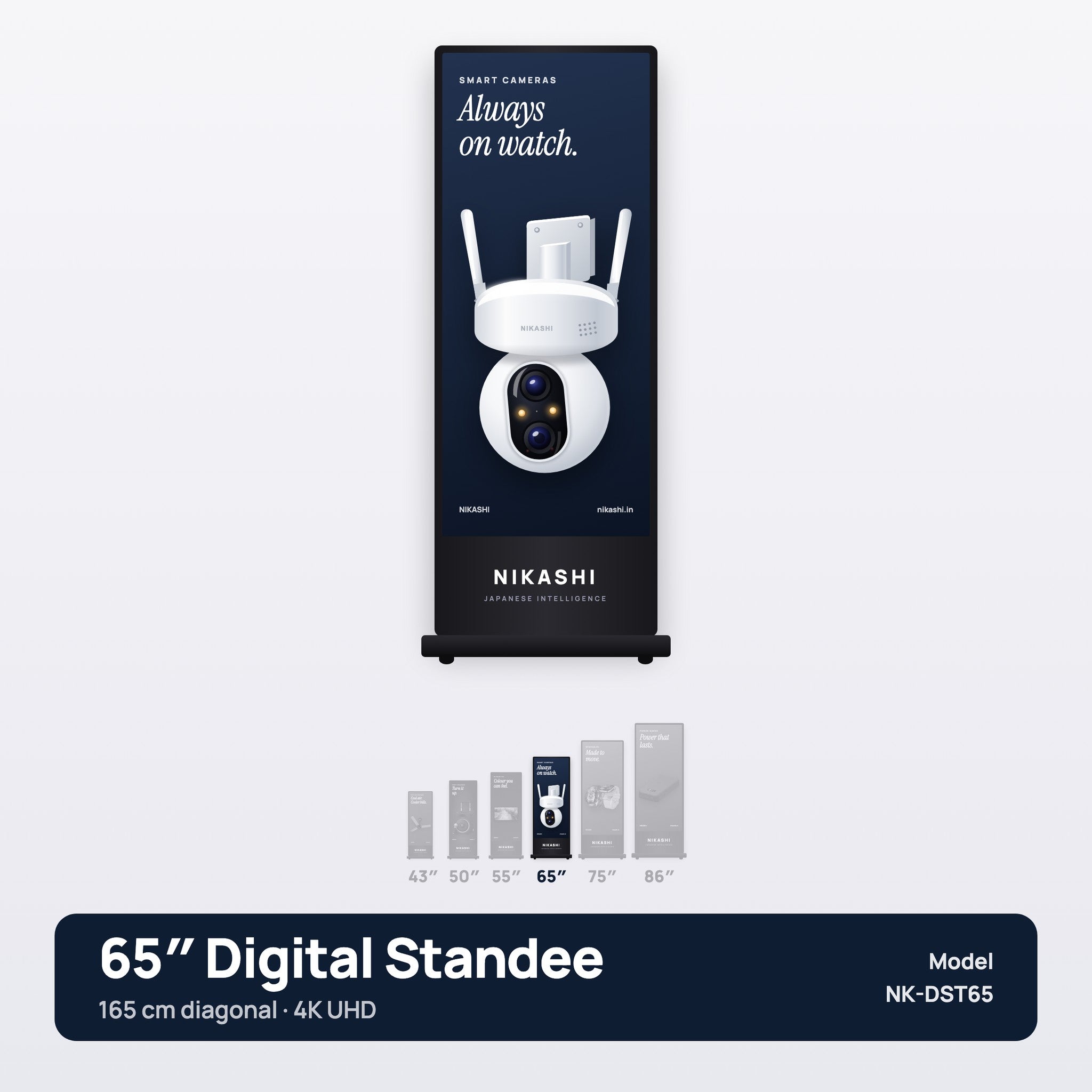 Nikashi Digital Standee 65 inch