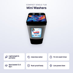 Nikashi Mini Washers Super Wash 4.5 (NK-MW45)