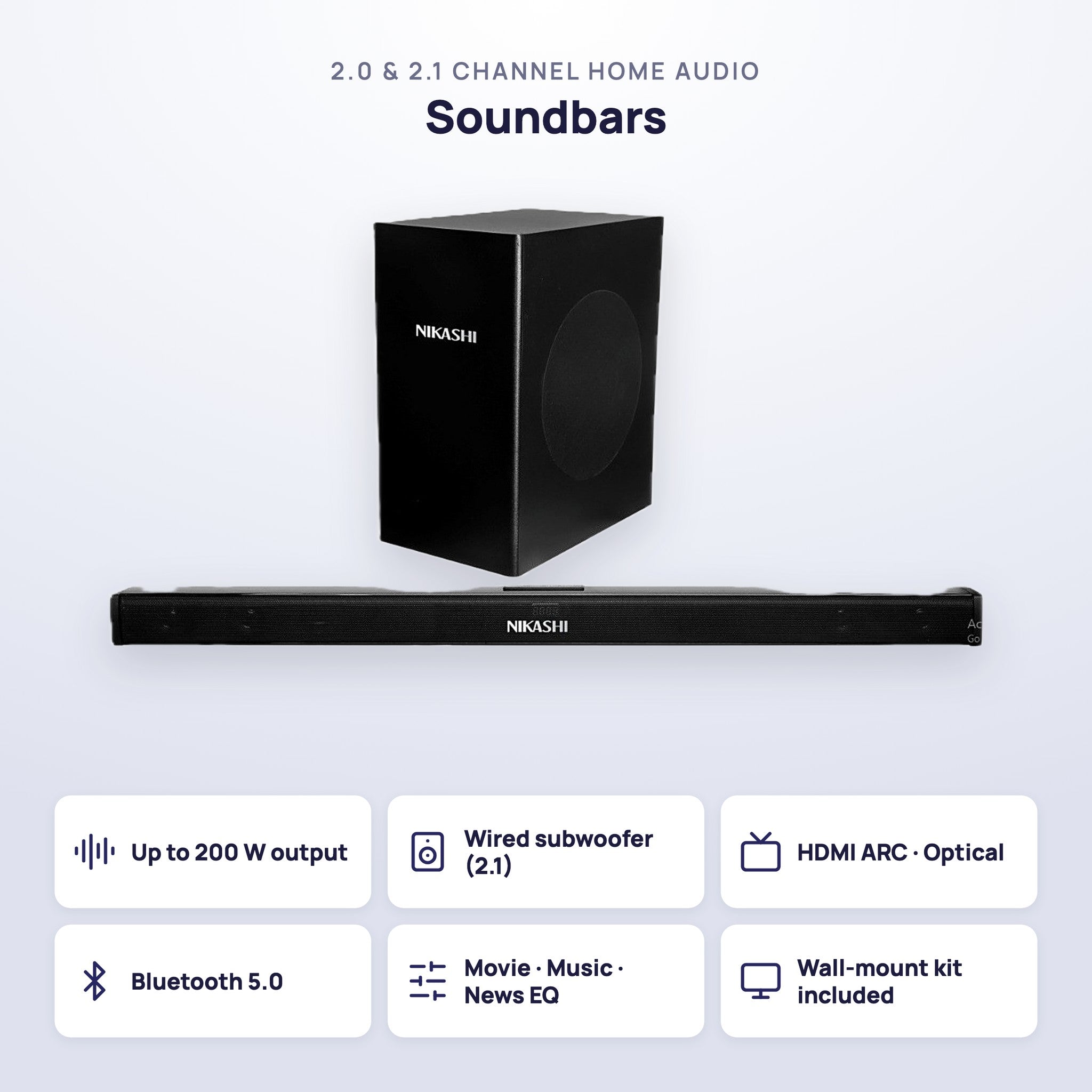 Nikashi Soundbars SB-180 (SB-180)