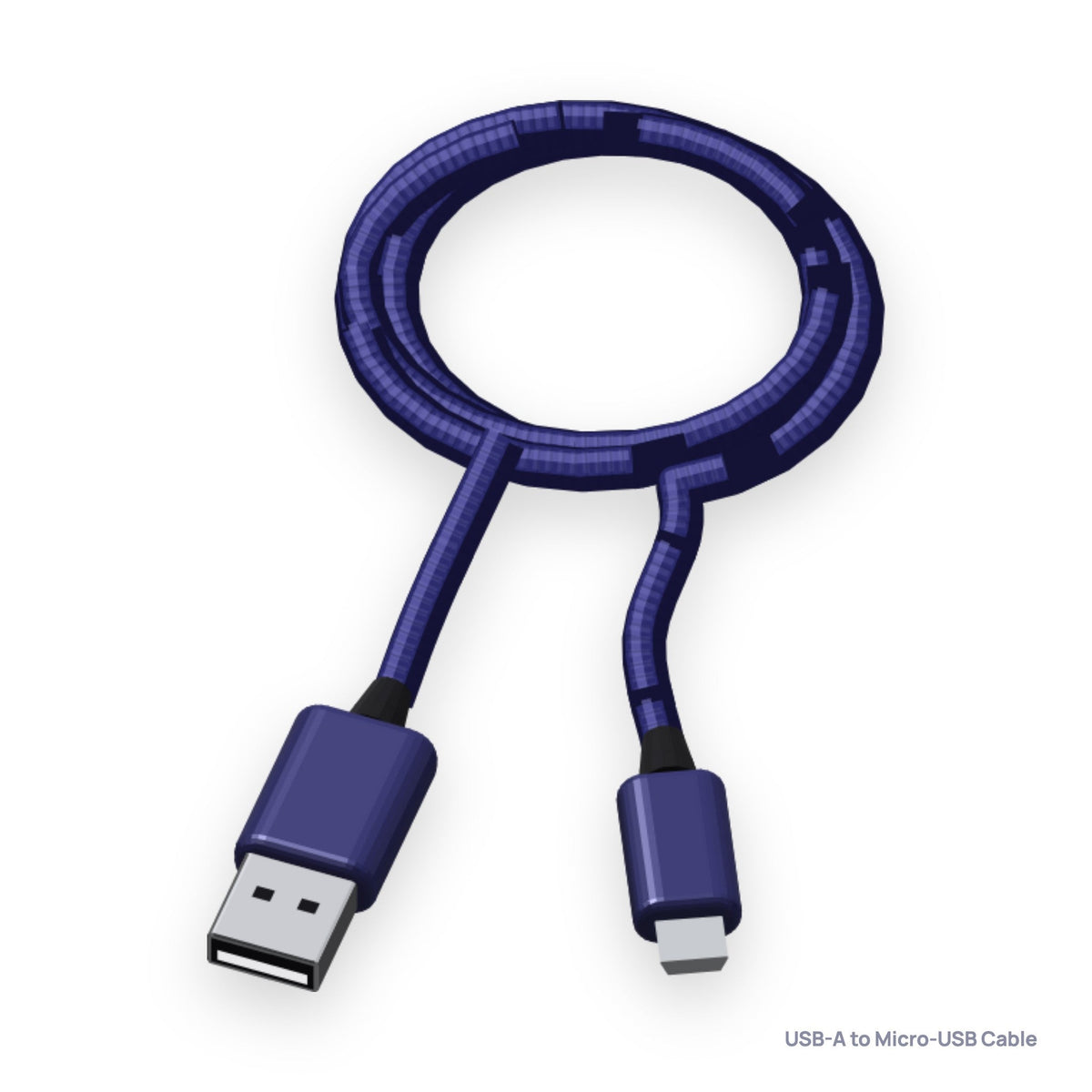 Nikashi USB-A to Micro-USB Braided Charging Cable (NK-CAM)