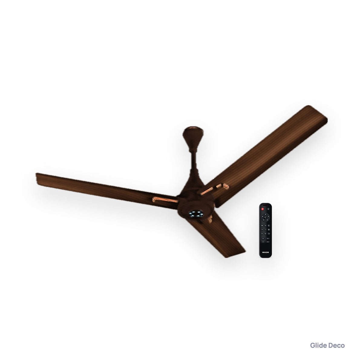 Nikashi Glide Deco ABS Ceiling Fan with Remote (NK-AF1200GD)