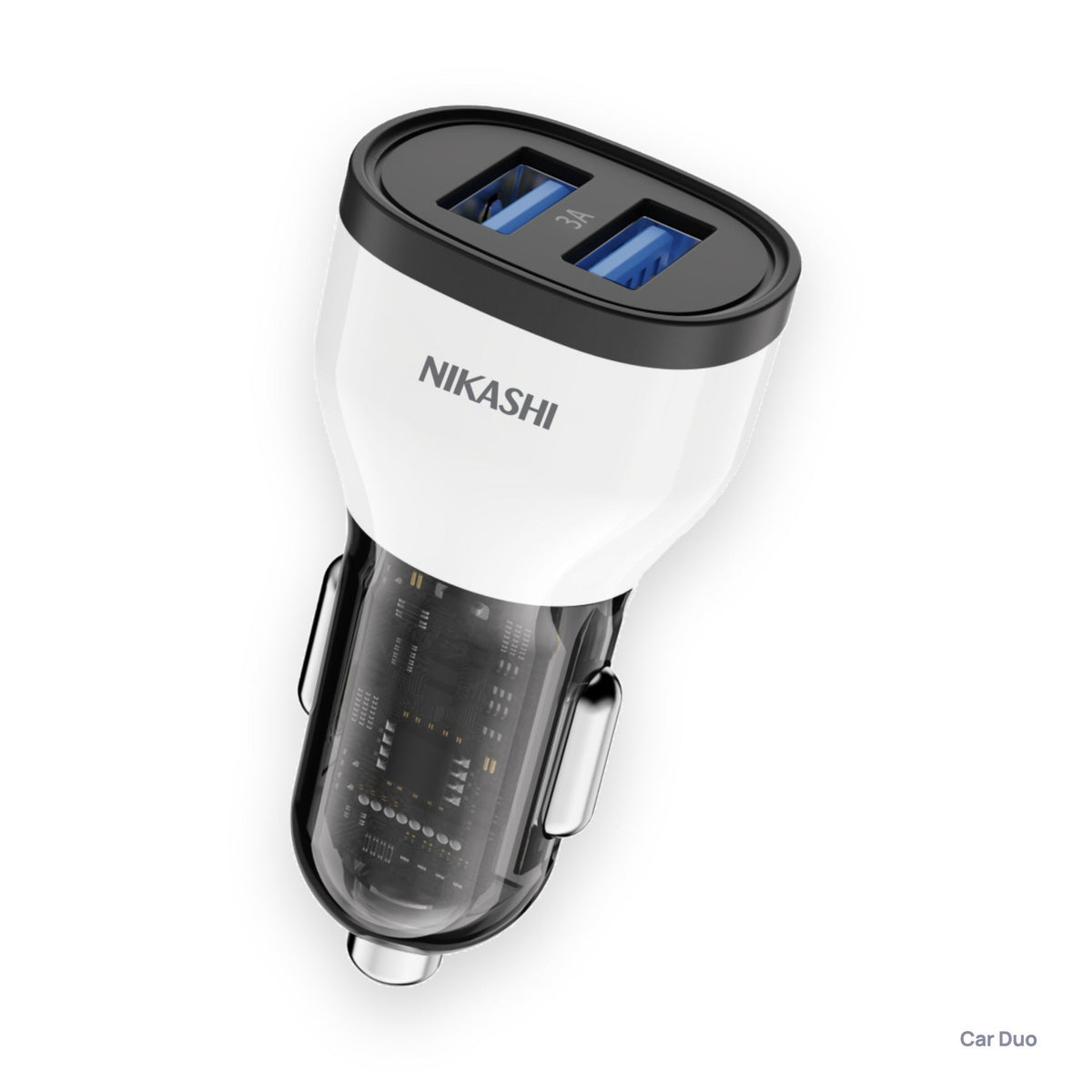 Nikashi Car Duo Charger (NK-CC24)