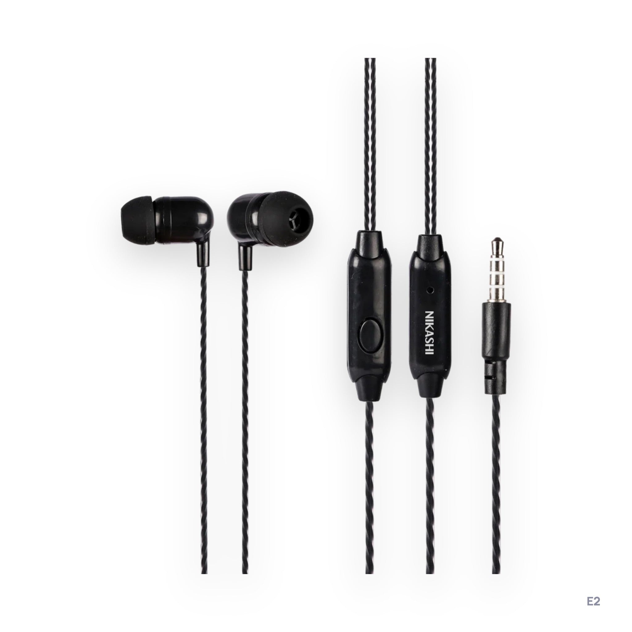 Nikashi E2 Wired Earphones (NK-E2)