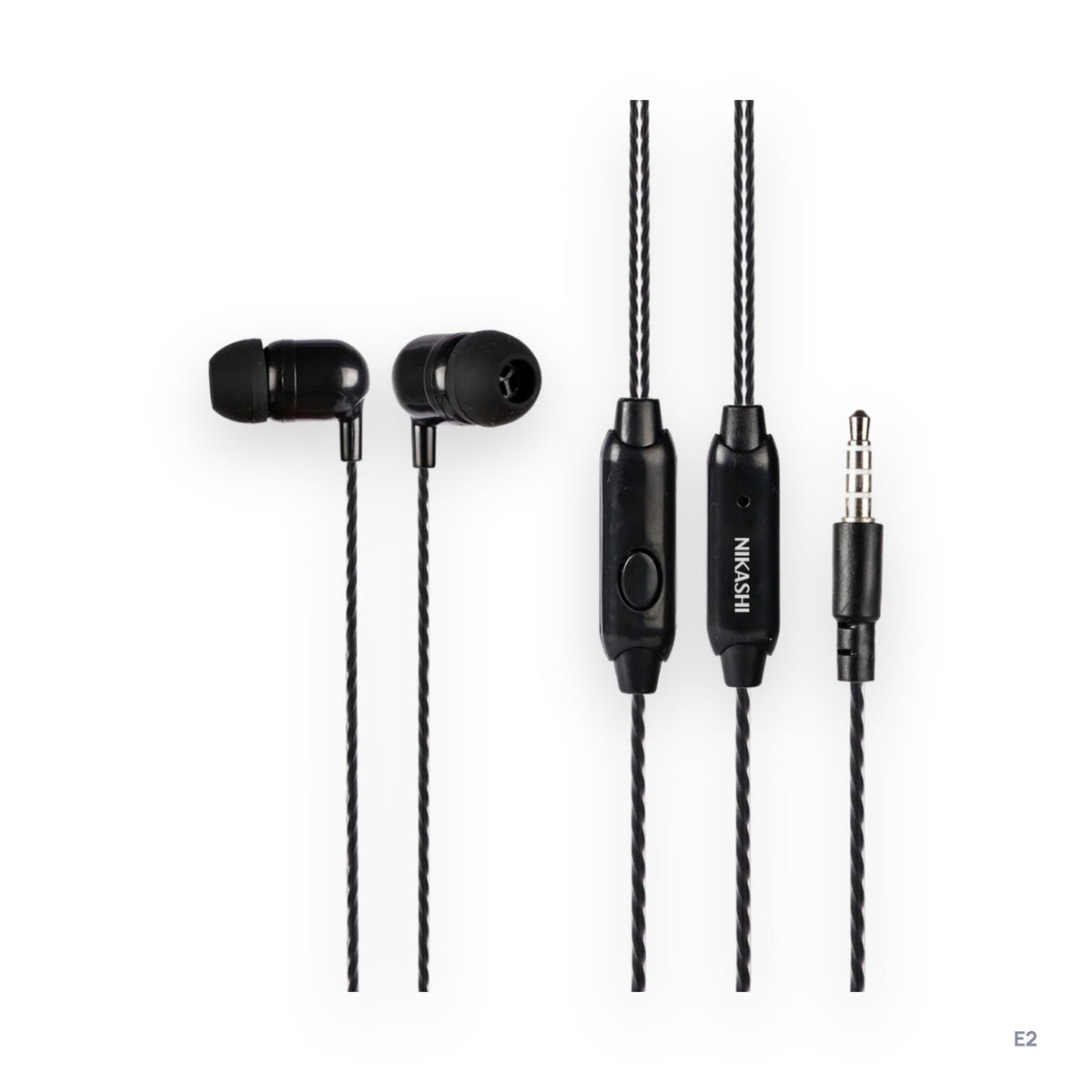 Nikashi E2 Wired Earphones (NK-E2)