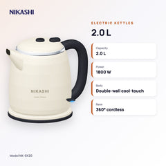 Nikashi 2.0 L Electric Kettle (NK-EK20) key specifications