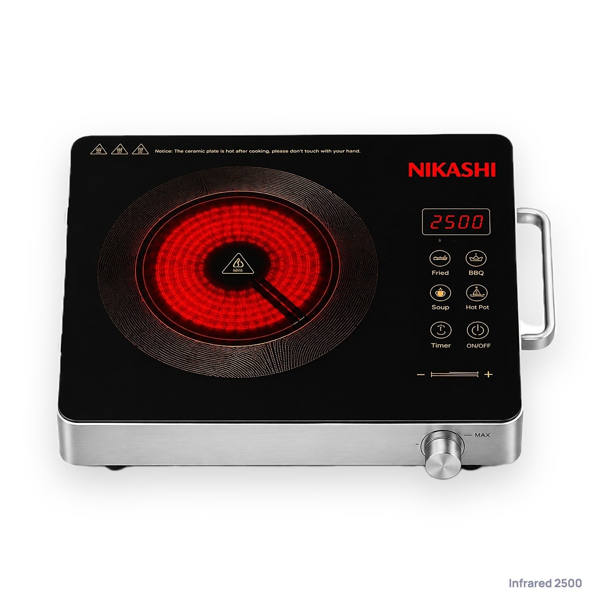 Nikashi Infrared 2500 Cooktop (NK-IR2500)