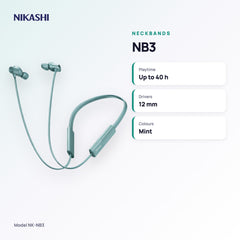Nikashi NB3 Bluetooth Neckband (NK-NB3) key specifications