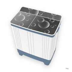 Nikashi 8 kg Semi-Automatic Washing Machine (NK-SA80)