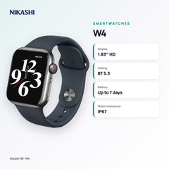 Nikashi W4 Smartwatch (NK-W4) key specifications